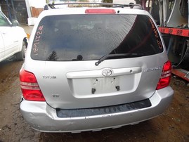 2002 Toyota Highlander Silver 3.0L AT 2WD #Z21681